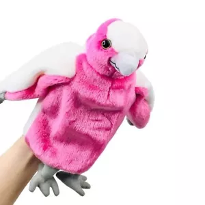 Galah Hand Puppet soft plush toy 11"/28cm Australian Animal Puppet - Picture 1 of 3