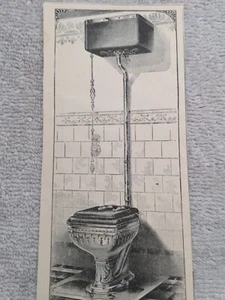 Cómoda de inodoro JL Mott Iron Works estampado victoriano anuncio 1894 década 1890 - Imagen 1 de 4
