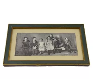 Foto enmarcada vintage de niños bribón - Imagen 1 de 12