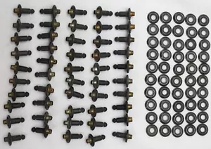 WWII LIFT A DOT Extra Long Stud and Ring lot of 100 pcs equals 50 sets E599 - Picture 1 of 3