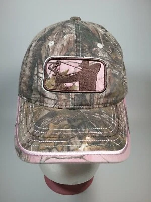 ARCHERY BOW HUNTING Hat Camo Baseball Cap Adjustable Hook&Loop Strap Ladies Fit  - Image 1 of 4