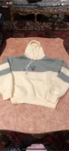 Yellow and green cactus hooded sweatshirt size S - Picture 1 of 5