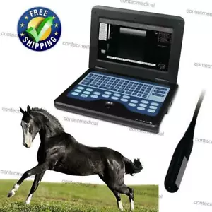 Veterinärultraschall-Scanner-Laptop-Tiermaschine 7.5M Rektalsonde, Kuh / Pferd - Bild 1 von 11