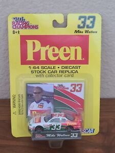 2002 #33 Mike Wallace Preen Promo 1/64 Racing Champions NASCAR Diecast