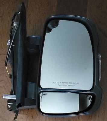 Espejo retrovisor derecho para Ram ProMaster 1500 2500 3500 2014-21 ajuste manual con luz de señal Foto 1 de 4
