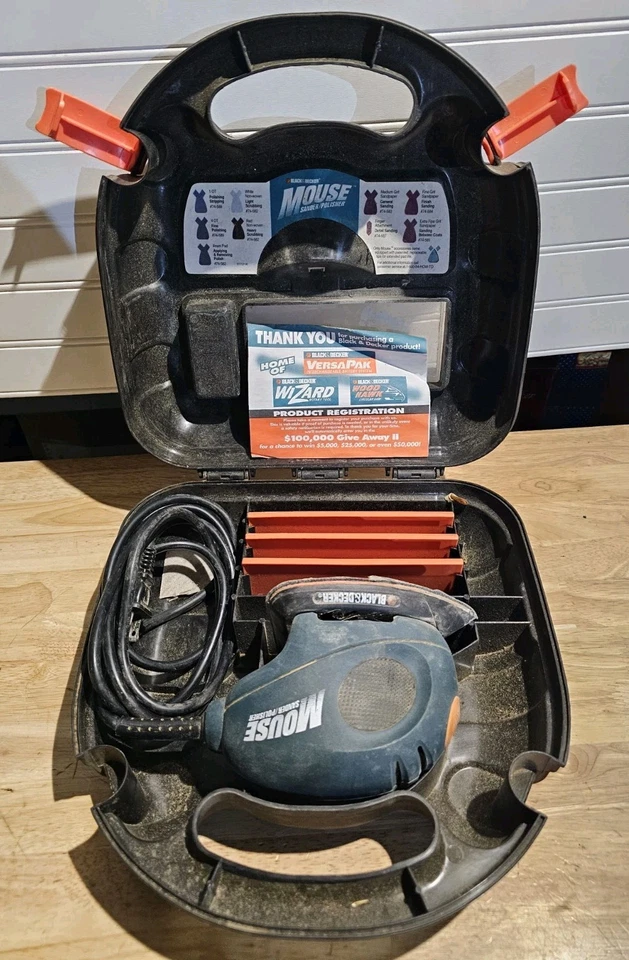 Black & Decker THE MOUSE Sander Detail Sander Tool . - Image 1 of 4