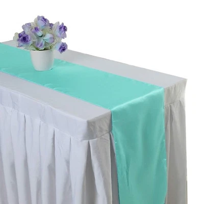 Gold Fortune 10 Pack Satin Table Runners - 12x108 Inch, Wedding & Party Decor... - Image 1 of 4