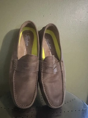 FLORSHEIM COMFORTECH Shoe Company Cuero Mocasín de Conducción Marrón Informal Talla 9M Foto 1 de 4