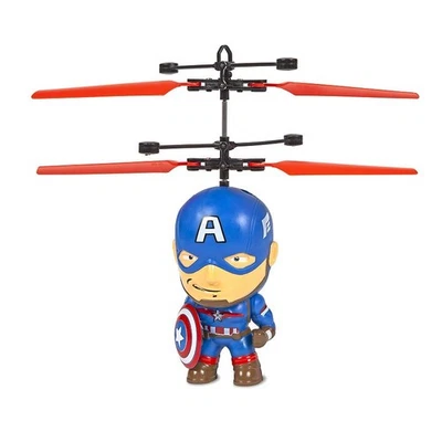Marvel Vengadores Capitán América Figura Voladora Helicóptero 10.75" Foto 1 de 4