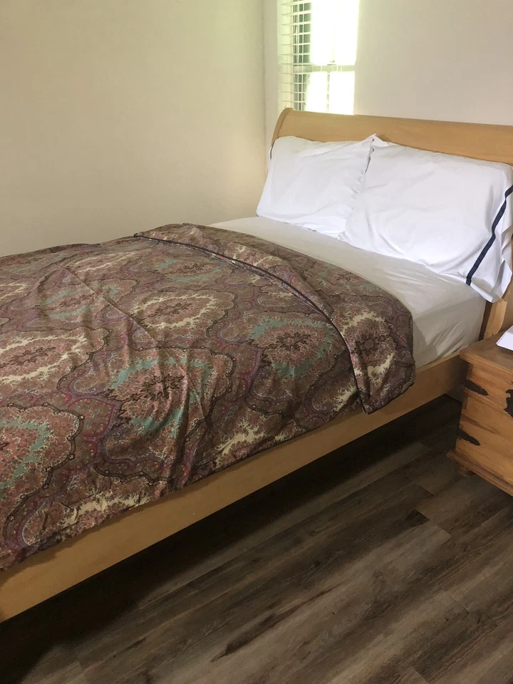 RALPH LAUREN EMERSON PAISLEY TWIN DUVET COVER MULTICOLOR COTTON PERCALE 64x86” - Image 1 of 4