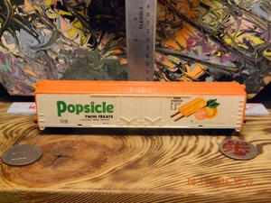 1970’S TYCO HO POPSICLE TWIN TREATS 62 FT BILLBOARD BOX CAR - Picture 1 of 3