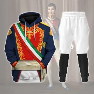 Agustin’s De Iturbide Kostüm Hoodie, Jogginghose Trainingsanzug Kostüm Cosplay S-5XL - Bild 1 von 7