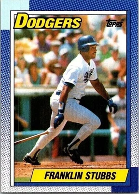Franklin Stubbs Topps 56 Dodgers 1990 Baseball Card - Image 1 of 2