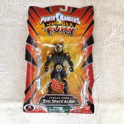 Figura de acción Power Rangers Jungle Fury Evil Space ALIEN NUEVA DIFÍCIL DE ENCONTRAR Power Ranger Foto 1 de 4