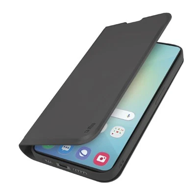 SBS Custodia a libro con supporto stand e superficie soft touch per Samsung S25