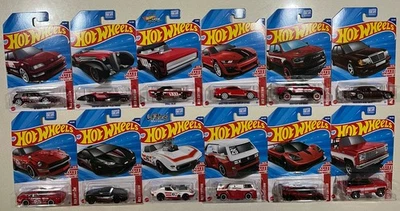 NUEVO LOTE 12 2025 HOT WHEELS TARGET EDICIÓN ROJA CIVIC, MUSTANG SHELBY Y MERCEDES Foto 1 de 2