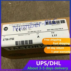 New Factory Sealed AB 1756-IT6I SER A Analog Isolated Input Thermocouple Module - Picture 1 of 4