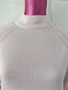 M&S .. Pale Pink Fine Knit Jumper Size 8 - Picture 1 of 5