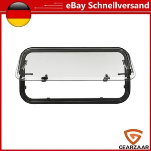 Wohnwagen Fenster Ausstellfenster 900x450mm mit Fliegengitter Getönt - Bild 1 von 5