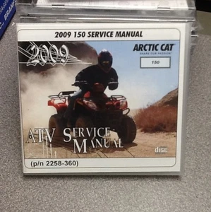 2009 ARCTIC CAT 150 ATV SERVICE MANUAL CD PART # 2258-360 - Bild 1 von 5