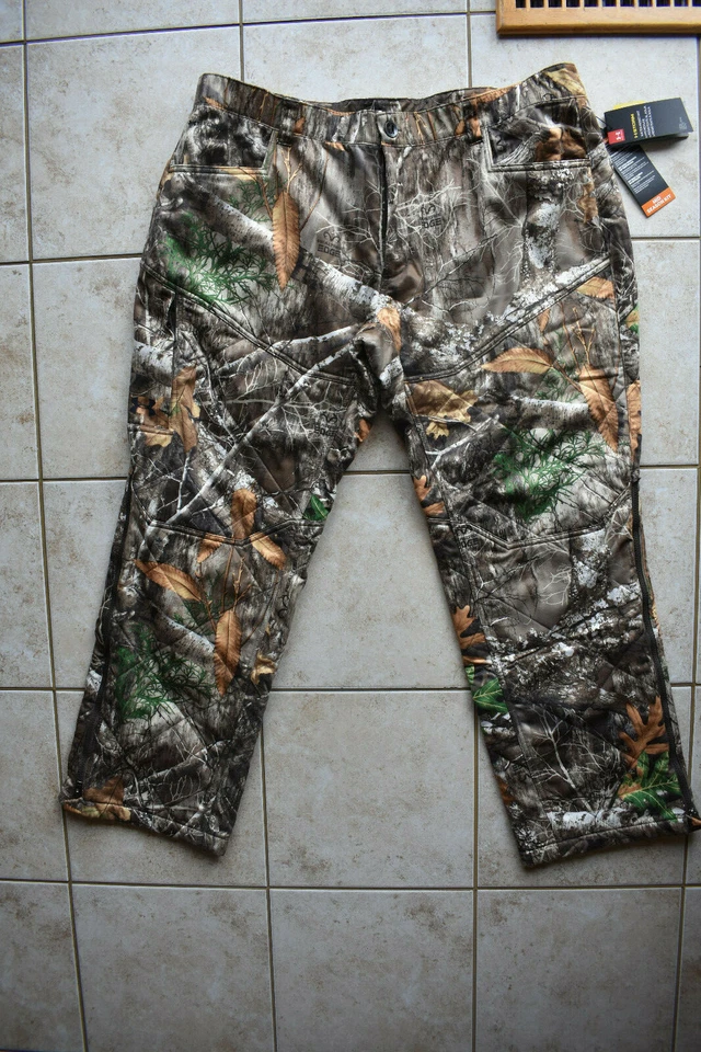 Under Armour UA Brow Tine Hunting Pants Realtree Camo 1316744-991 2xl 32 Inseam