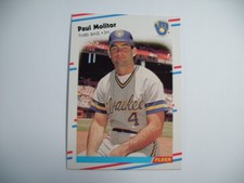 1988 Fleer Baseball ⚾ Paul Molitor - Milwaukee Brewers - Card #169