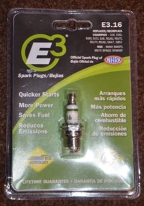 E3 E3.16 spark plug 13/16" fill gap 0.551" thread 5/8" hex small engine lawn - Picture 1 of 2