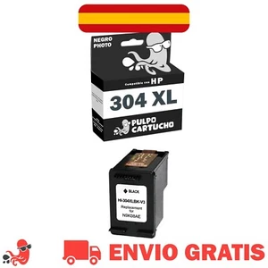 Cartucho de Tinta HP 304 XL Negro Remanufacturado Compatible - Non Oem - Imagen 1 de 2