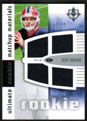 2007 Ultimate Collection Rookie Materials #EB Edwards/ Beck Jersey (REF 6950) - Image 1 of 2