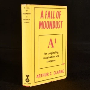 1961 A Fall of Moondust Arthur C Clarke First UK Edition Dust Wrapper - Picture 1 of 8