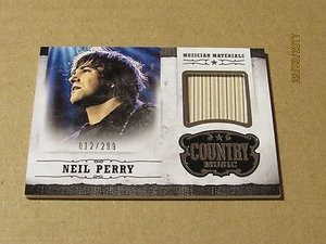 2015 Country Music Musician Materials Silver #27 Neil Perry SN 012/299 - Picture 1 of 1