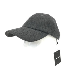New Whistles Branded Men's Grey Wool Blend Peaked Baseball Cap - One Size 441027