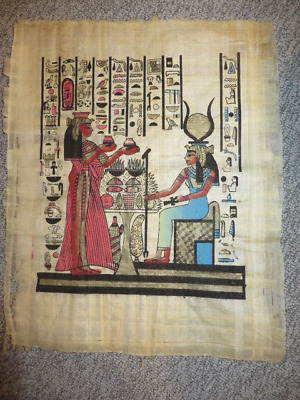 4 Papyrus Bilder Aus Ägypten, Reisesouvenirs • 20€