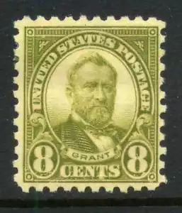 US #589 Grant Perf 10 MOG 5B19 21 - Imagen 1 de 2