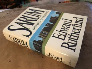 SARUM by Edward Rutherford/1st American Ed/HCDJ/Literature/Fiction/Historical - Picture 1 of 5
