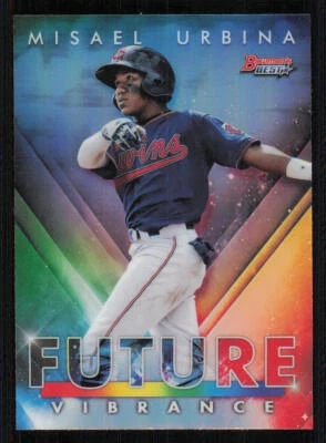 2021 Bowman's Best Bowman Future Vibrance #BFV26 Misael Urbina - Image 1 of 2