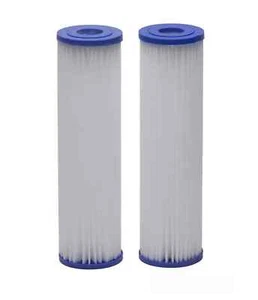 EcoPure EPW2P Pleated Whole Home Replacement Water Filter Universal Fits (2 pk) - Picture 1 of 3