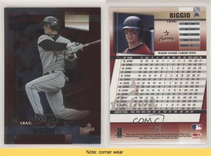 2002 Donruss Best of Fan Club National Convention Embossing /5 Craig Biggio HOF