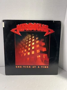 Krokus One Vice At A Time Vinyl LP - Imagen 1 de 5