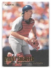 Danny Sheaffer 1996 Fleer #555 St. Louis Cardinals BASEBALL