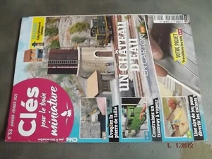 T.0 Revue Clés pour le train miniature N°53 Encarté Cinq bâtiments urbains - Bild 1 von 1