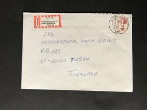 Germany #1475//9N532 Famous Women Dauerserie Cover to Finland #77 - Picture 1 of 1