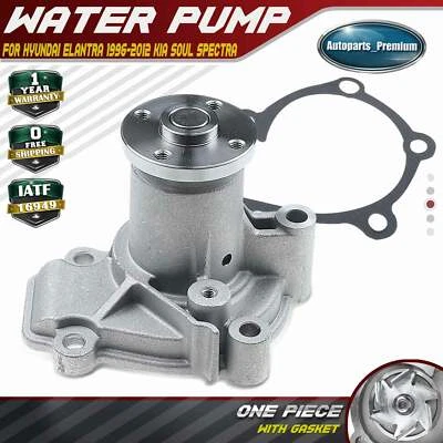 Bomba de agua del motor para Hyundai Elantra Tiburon Kia Soul Spectra Spectra5 Sportage Foto 1 de 4