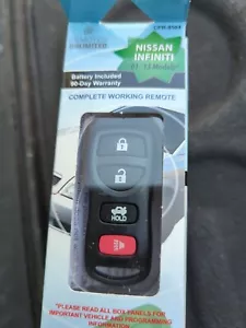 Remotes Unlimited CPR-8504 Keyless Entry Remote Key Fob Transmitter For Nissan - Picture 1 of 3
