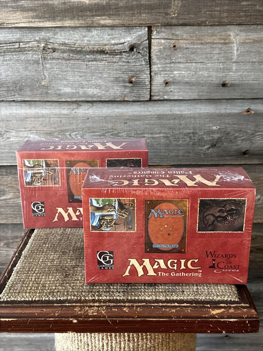 Magic: The Gathering Fallen Empires Sealed Collectible Card Magic: The Gathering Fallen Empires Sealed Collectible Card