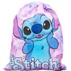 Kids Officially Licensed Disney Stitch Character Trainer Drawstring Trainer Bag