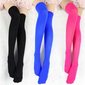 Knee1Sexy1Womens1High1Thigh1Polyester1Stocking1Fashion1Socks1Slim1Girls - Picture 1 of 14