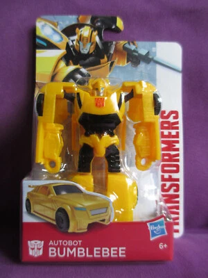 AUTHENTIC TRANSFORMERS BUMBLEBEE HASBRO +/- 11,5cm / BRAVE AUTOBOT SCOUT / NEUF - Photo 1/2