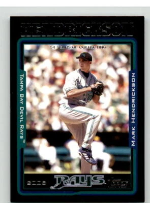 Mark Hendrickson Card 2005 Topps Black #596 - Image 1 of 2