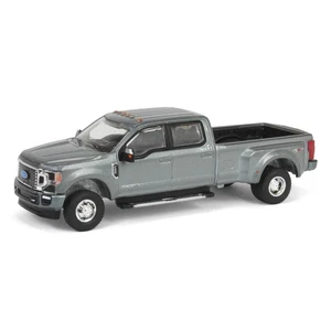 1/64 2022 F-350 Platinum Dually Gris Metálico Exclusivo Greenlight 51556-B - Imagen 1 de 5
